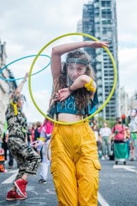 Woman hula hooping we care a lot Generative Change Life Changing Coaching Online and by Phone